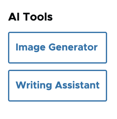 AI Image and Writing Tools